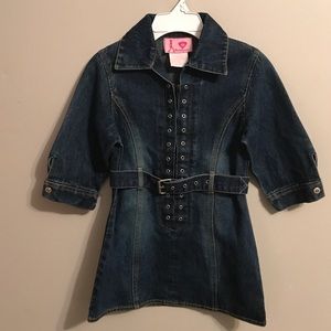 Jean jacket top
